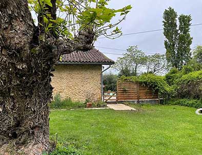 Jardin du gîte "La Parenthèse" à Labastide d'Armagnac - Landes